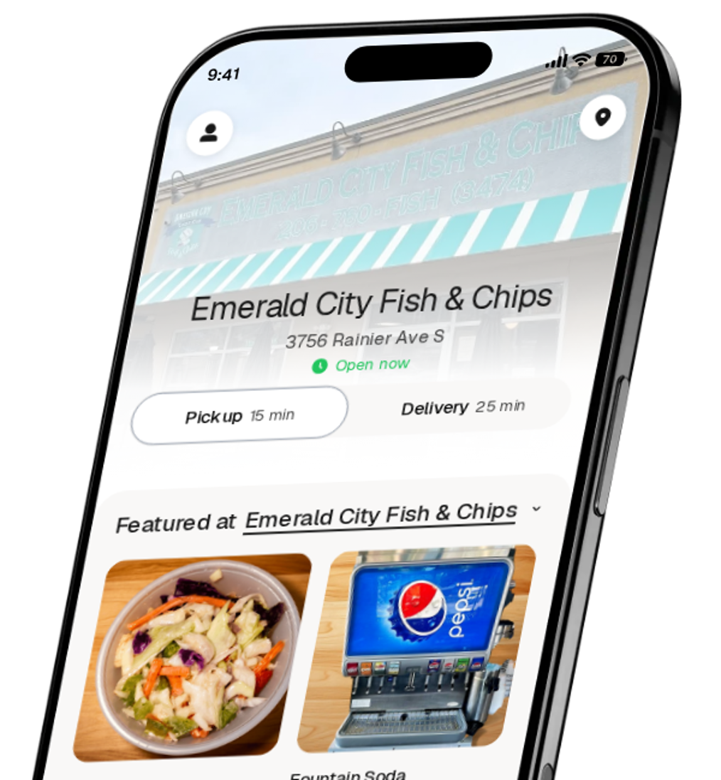 Emerald City Fish & Chips app preview