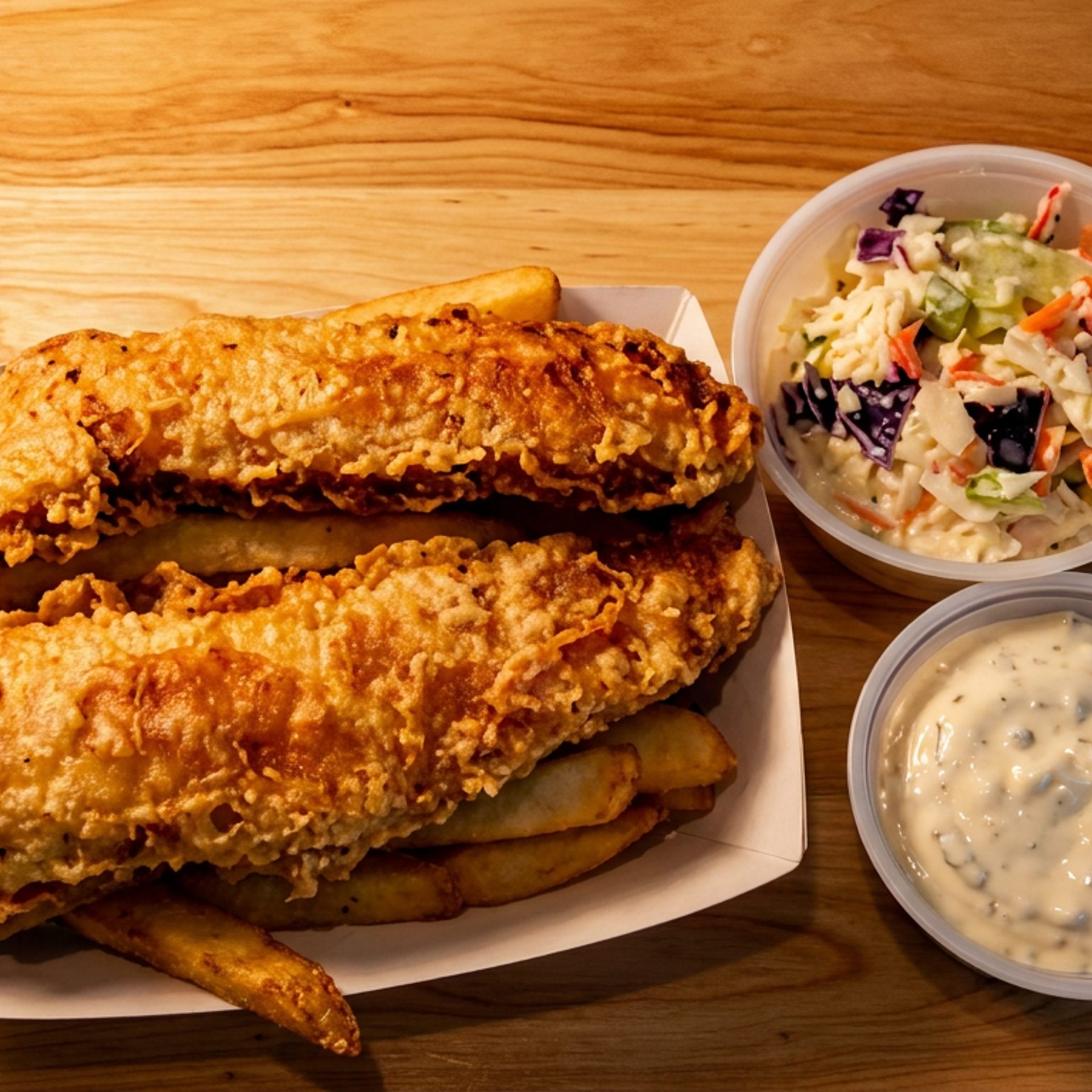 Gluten-free fish & chips